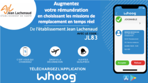 Equipe de renfort à l'établissement de santé Jean Lachenaud à Fréjus dans le Var (83)